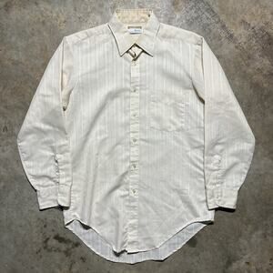 Vintage 70s Andhurst Yellow Disco Button Up Shirt